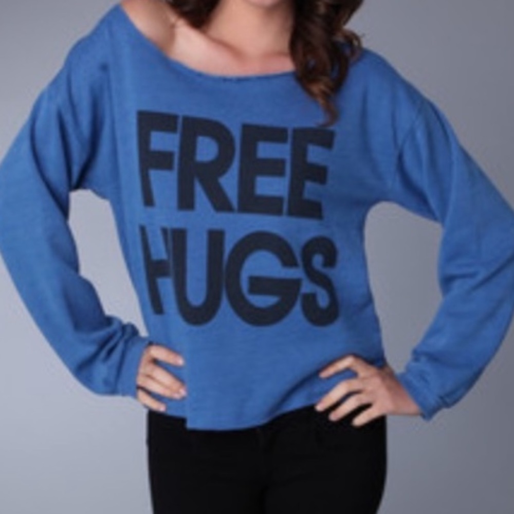 Rebel Yell FREE HUGS sweatshirt